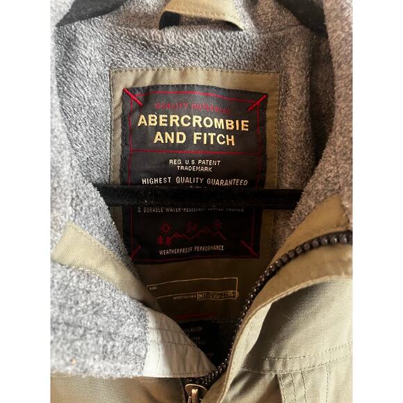 Vintage Y2K Abercrombie & Fitch A92 Fleece Lined Snowboard Ski Jacket Medium Men - Picture 7 of 9